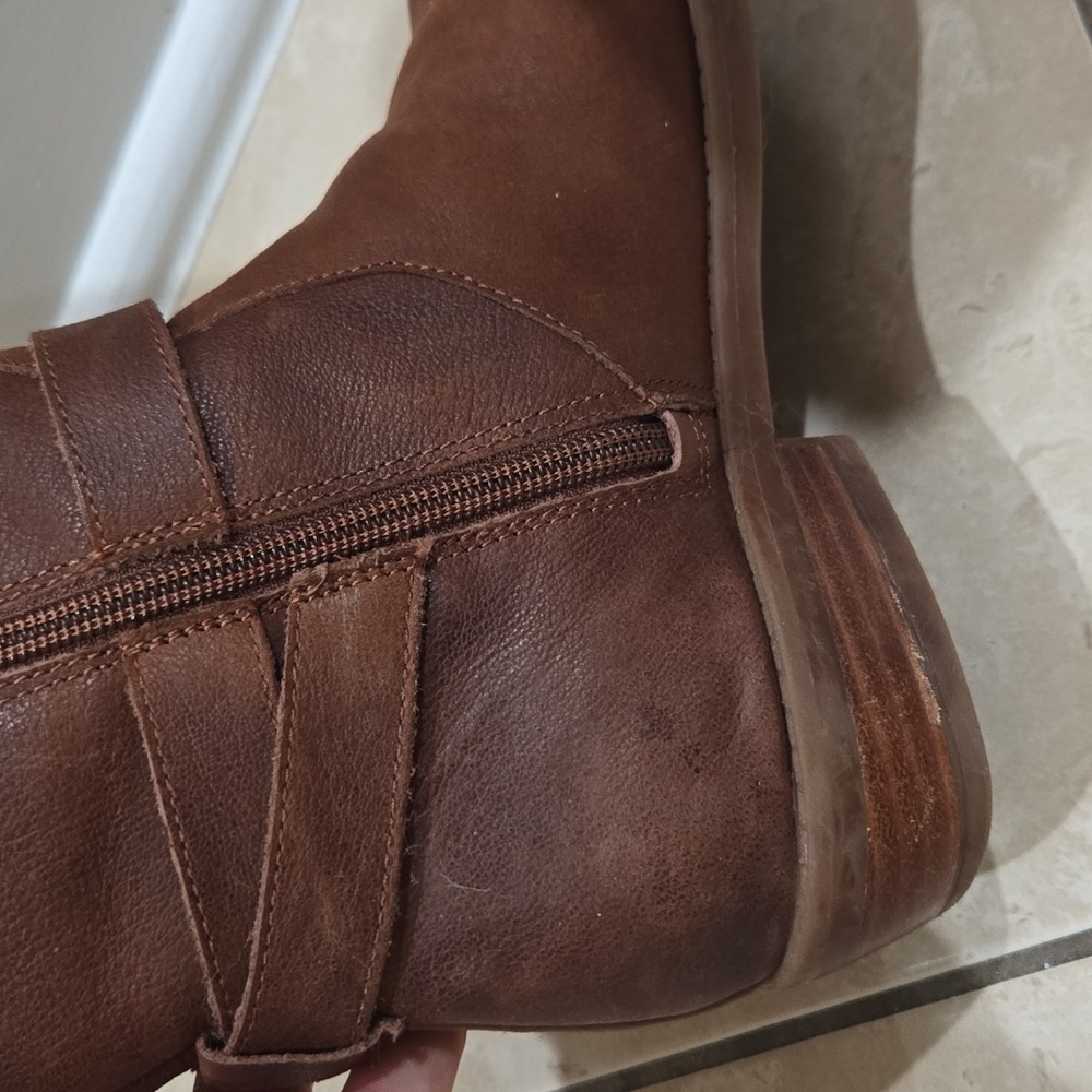GB Girls Knee High Leather Boots Brown Size 3M from Dillard's - Picture 9 of 13